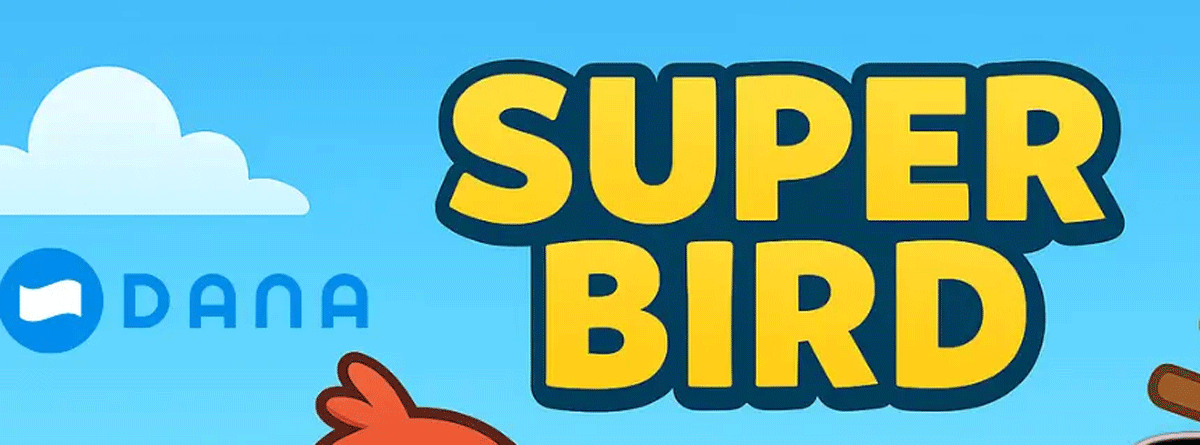 Game Super Birid penghasil uang dan saldo DANA.
