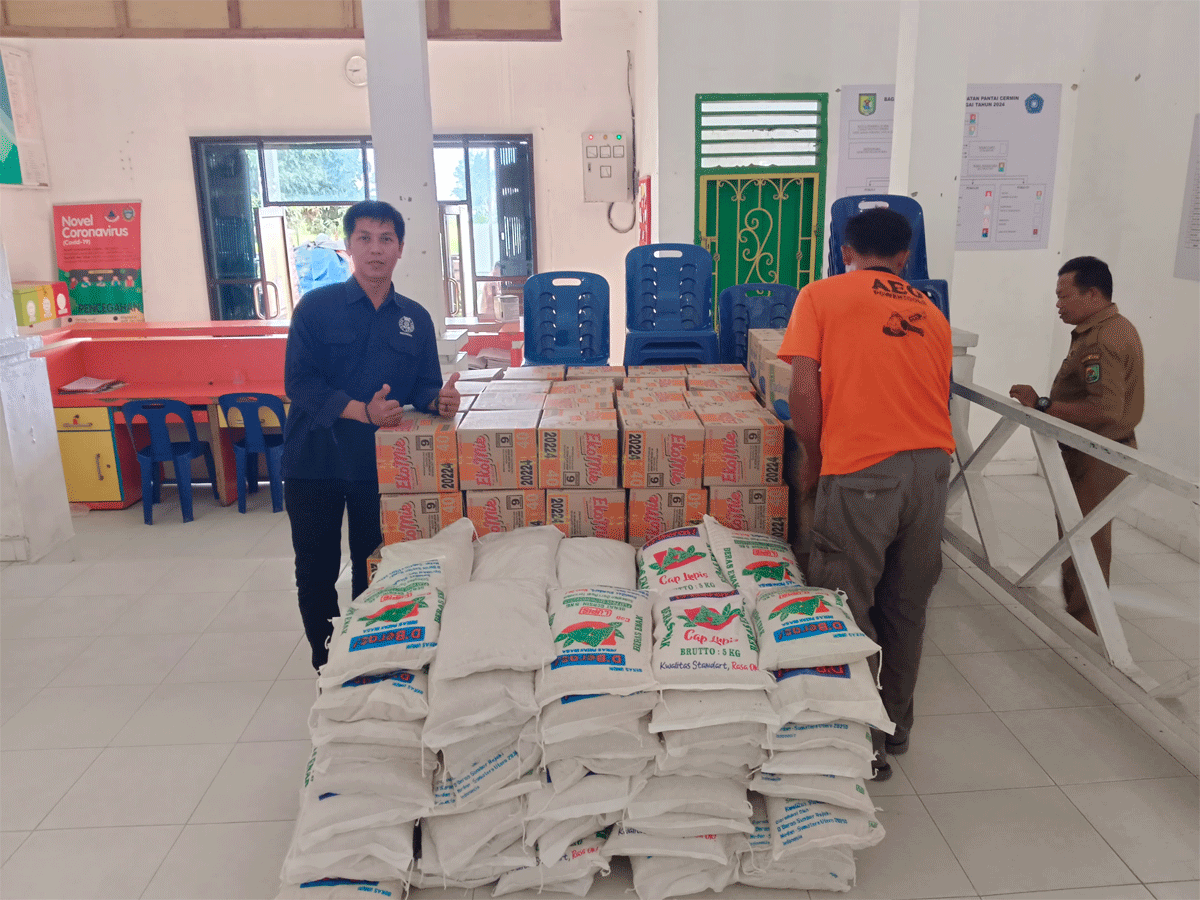 Bantuan untuk korban banjir di Sumut