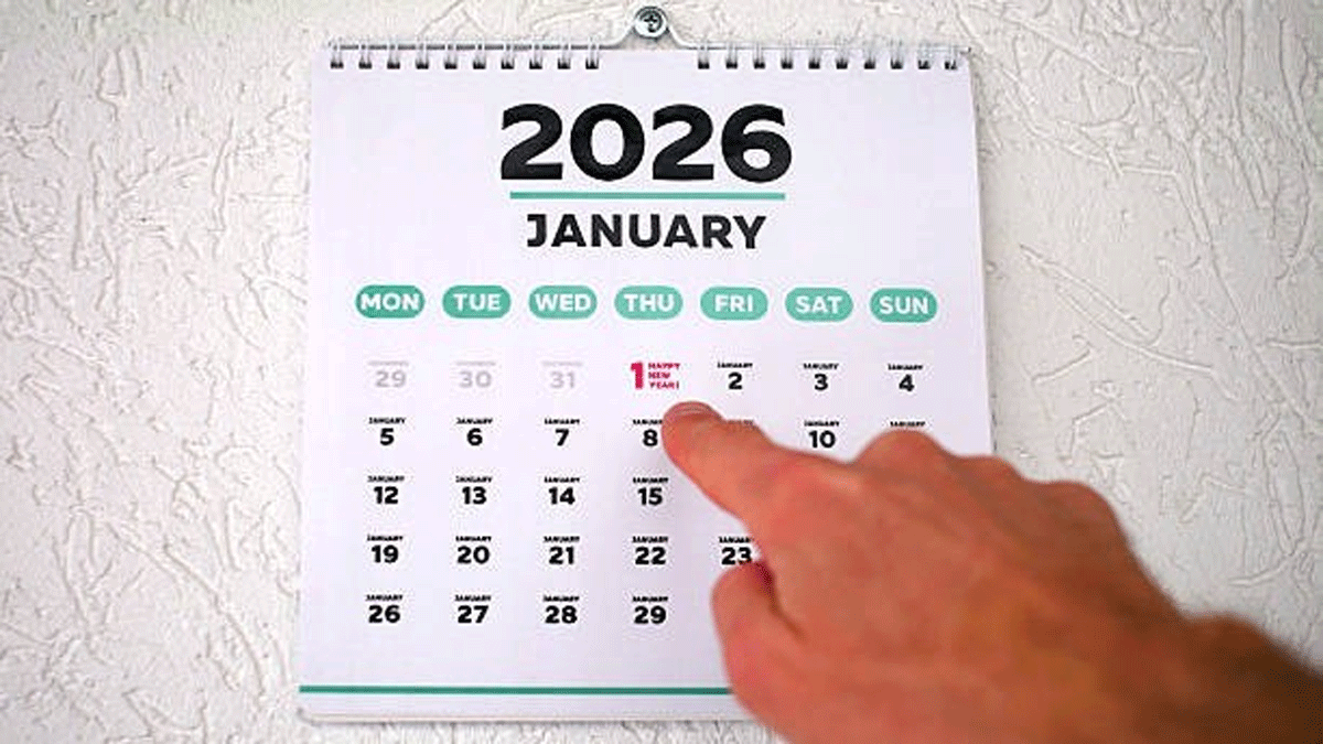Kalender Januari 2026