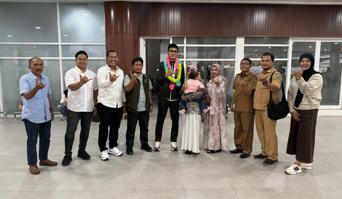 Atlet Sumbar disambut di BIM usai perkuat Indonesia di Sea Games