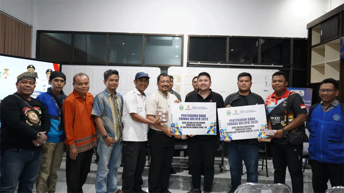Pengurus KORMI Sumut terima dana FORNAS