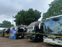 7 Bus KM Trans Disita Bareskrim Polri, Ada Apa Gerangan?