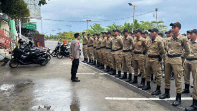 Pengarahan pada personel.