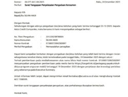 Korban Tolak Penyelesaian Sepihak ACC, Nilai Klarifikasi ke Media Tidak Menjawab Substansi Pengaduan