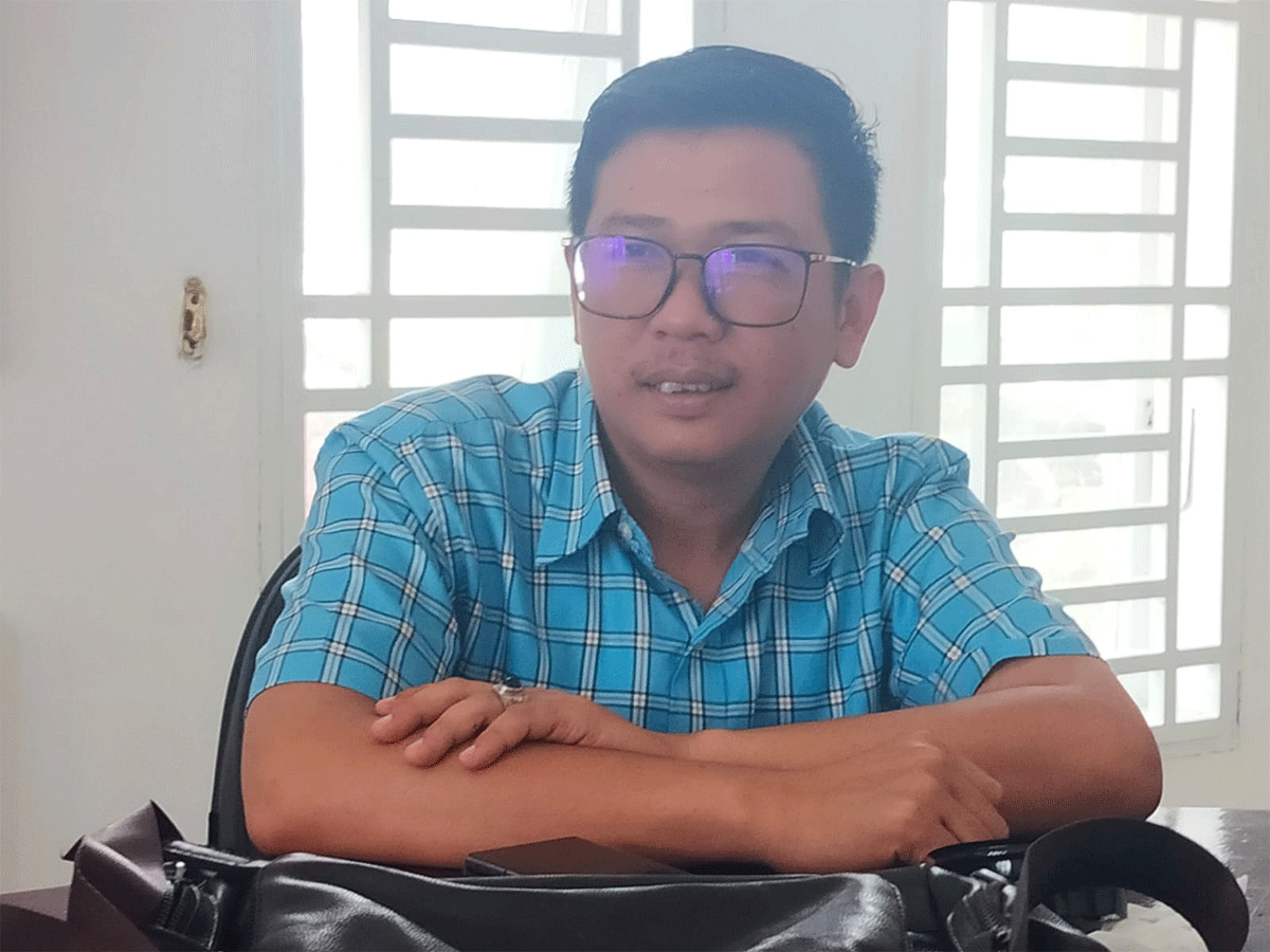 Ketua Pengcab PBVSI Sergai, Syamsuddin