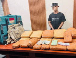 Polres Sergai Gagalkan Peredaran 24,6 Kilogram Ganja, Satu Kurir Ditangkap