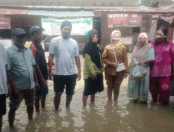 Dinas Kesehatan Pemkab Sergai Terus Pantau Kesehatan Warga Terdampak Banjir di Tanjung Beringin