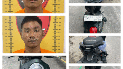 Kurang dari 12 Jam, Sat Reskrim Polres Sergai Berhasil Bekuk Terduga Pelaku Pencurian Dua Sepeda Motor