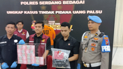 Satuan Reserse Kriminal (Sat Reskrim) Polres Serdang Bedagai berhasil mengungkap kasus dugaan tindak pidana kepemilikan dan peredaran uang palsu di wilayah Kecamatan Sei Bamban.