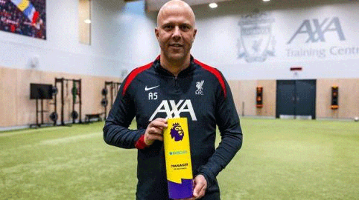 Pelatih Liverpool, Arne Slot. (okezone)