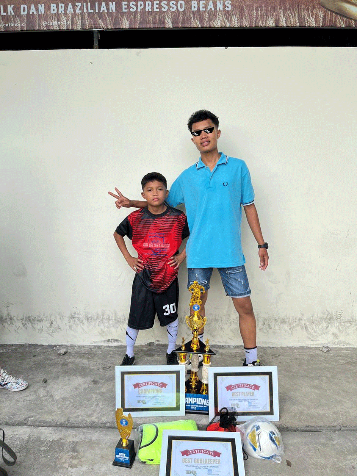JMG Junior juara Fafage Champion League U-14