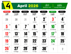 Bulan Ramai Tanggal Merah Segera Pergi, Ini Kalender April 2026 yang Minim Tanggal Merah dan Tak Ada Cuti Bersama