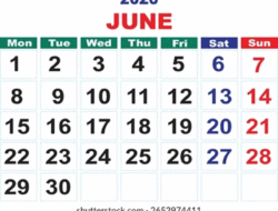 Ada Tanggal Cantik di Kalender Juni 2026, Apa Rencanamu?
