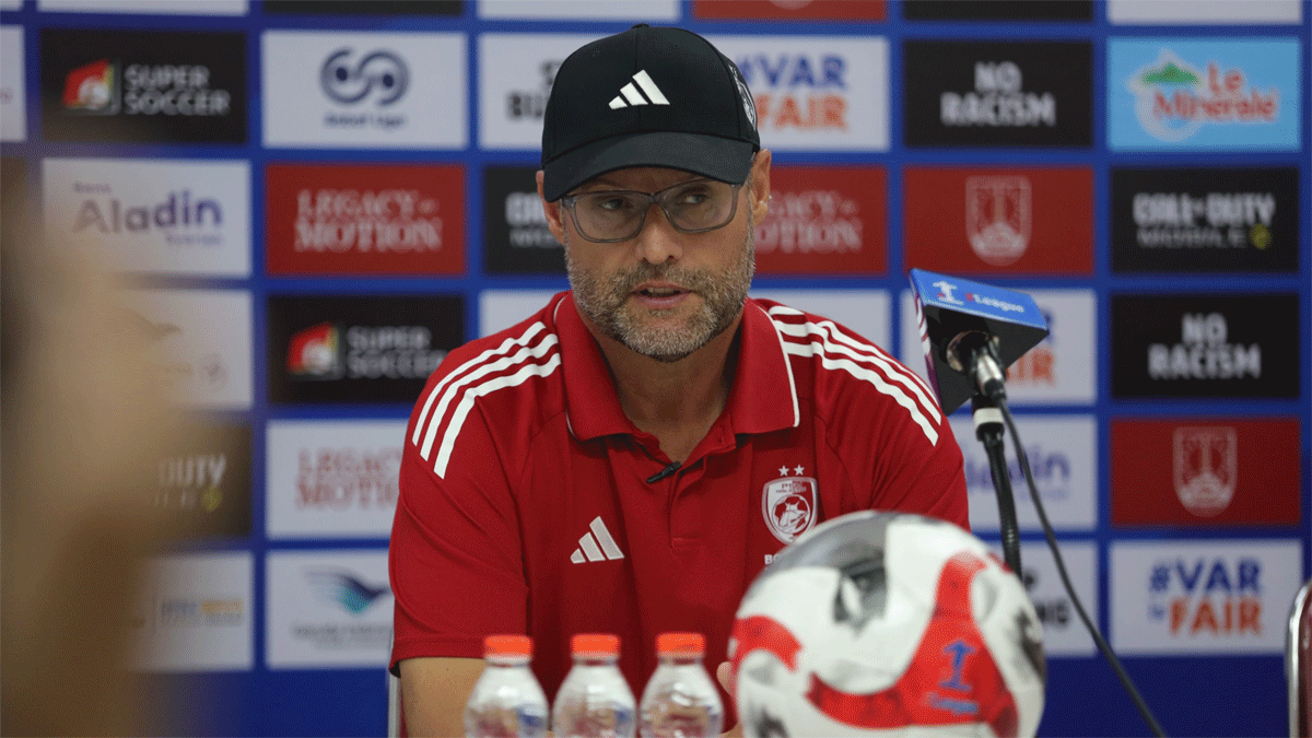 Pelatih PSM Tomas Trucha. (ileague.id)