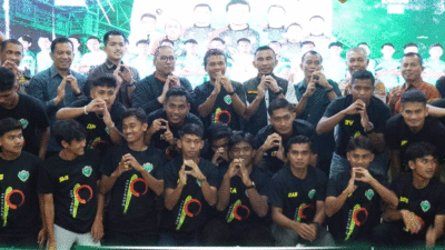 Pemain PSPP Padang Panjang. (Kominfo)