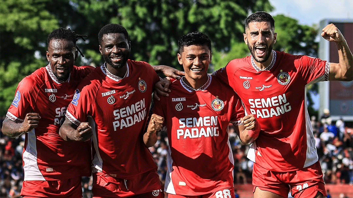 Pemain Semen Padang FC. (Ileague.id)