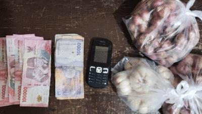 Polsek Perbaungan Tangkap Pelaku Peredaran Uang Palsu di Pasar Rakyat Perbaungan
