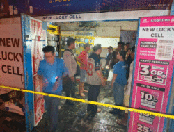 Usaha New Lucky Cell Ludes Dimamah Api di Tanjung Beringin