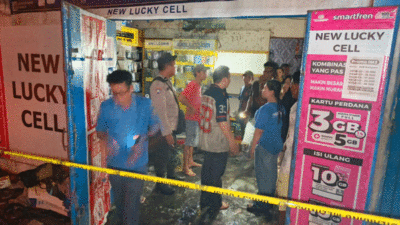 Kebakaran di Tanjung Beringin, Serdang Bedagai.