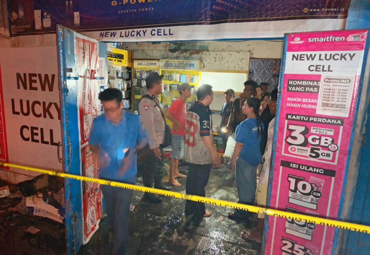 Kebakaran di Tanjung Beringin, Serdang Bedagai.