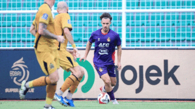 Pedro Matos dalam laga BRI Super League. (ileague.id)