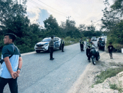 Diduga Akan Balap Liar, Sejumlah Kendaraan Diamankan Satlantas Polres Dharmasraya
