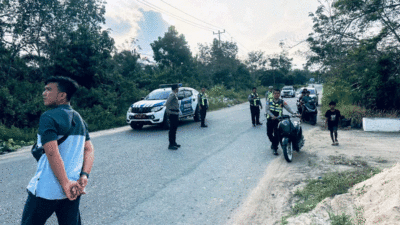 Diduga Akan Balap Liar, Sejumlah Kendaraan Diamankan Satlantas Polres Dharmasraya