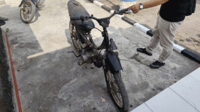 Salah satu barang bukti yang diamankan polisi