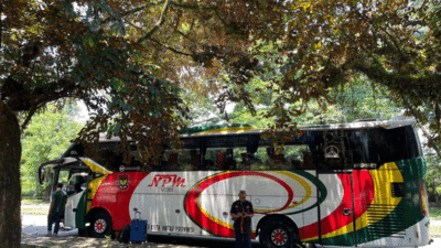 Gunakan Bus NPM, Mahasiswa Asal Padang Panjang Gratis Pulang Kampung