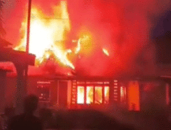 Rumah di Labuah Luruih Ludes Terbakar, Kerugian Ditaksir Ratusan Juta