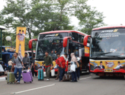 150 Bus Pulang Basamo OTW Sumbar, Tujuan Padang dan Bukittinggi