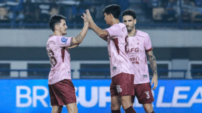 Pemain Persik yang berlaga di BRI Super League. (ileague.id)