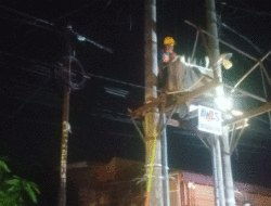 Dentuman Keras dari Trafo Listrik, Petugas PLN Gerak Cepat