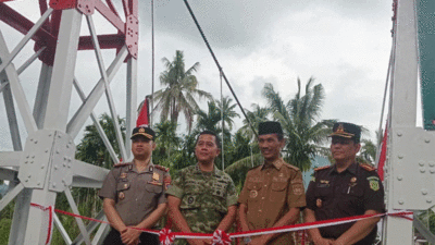 Dua Nagari di Solok Selatan Dihubungkan Jembatan Garuda, Mobilitas Warga Kini Makin Lancar