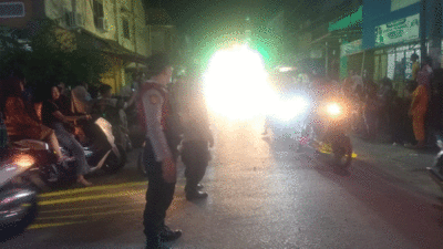 Pawai takbiran di Tanjung Beringin, Serdang Bedagai