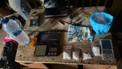 Barang bukti yang diamankan polisi. (riau.go.id)