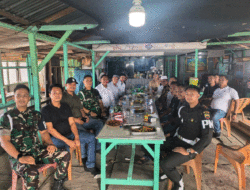 Perkuat Sinergi Keamanan Wilayah, Dansub Denpom I/5-1 Belawan Silaturahim dengan Pengurus KBB