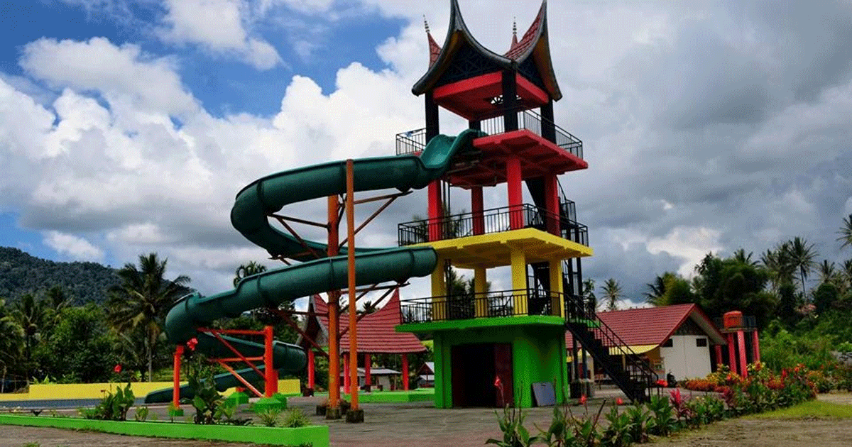 Pemandian air panas di Solok Selatan. (solok selatan tour)