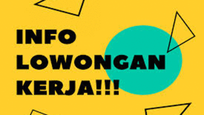 Info lowongan kerja