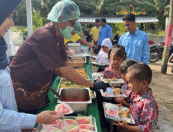 Banyak yang Tambah Porsi, Siswa SD di Sergai Antusias Santap MBG Prasmanan