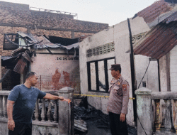 Dua Rumah di Perbaungan Terbakar, Diduga Akibat Percikan Api dari Motor