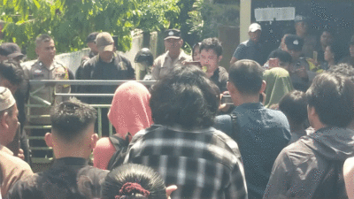 Geruduk Kantor Desa Kota Galuh, Massa Tuntut Kepala Desa Mundur, Ungkit Dugaan Penyelewengan DANA Desa