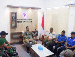 Damkar Buton Tengah Gandeng Yonif TP-870 Sangia Wambulu, Siap Percepat Penanganan Kebakaran