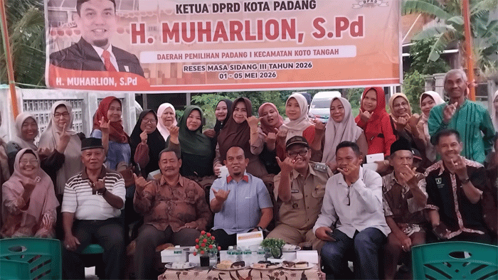 Ketua DPRD Kota Padang Muharlion Jemput Aspirasi Warga Dadok Tunggul Hitam, Fokus Penanganan Banjir dan Infrastruktur