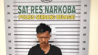 Terduga pelaku yang diamankan polisi