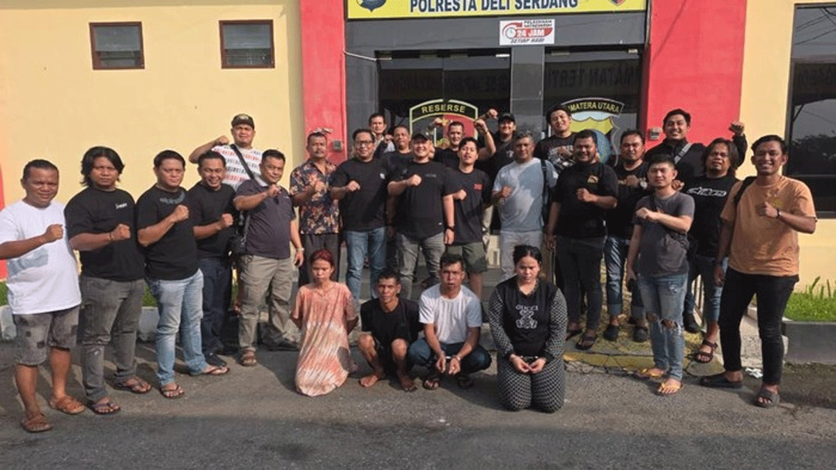 Empat pelaku pembunuhan lansia di Rumbai telah diamankan polisi.