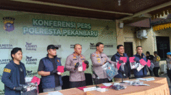 Polisi Ungkap Jejak Pelarian Empat Pembunuh Lansia Pekanbaru hingga Ditangkap