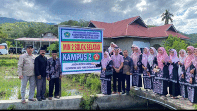 Tokoh Masyarakat Hibahkan Lahan 3.000 Meter, MIN 2 Solok Selatan Akan Miliki Kampus Baru