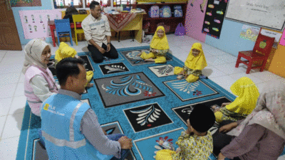 Srikandi PLN Sawahlunto edukasi anak-anak