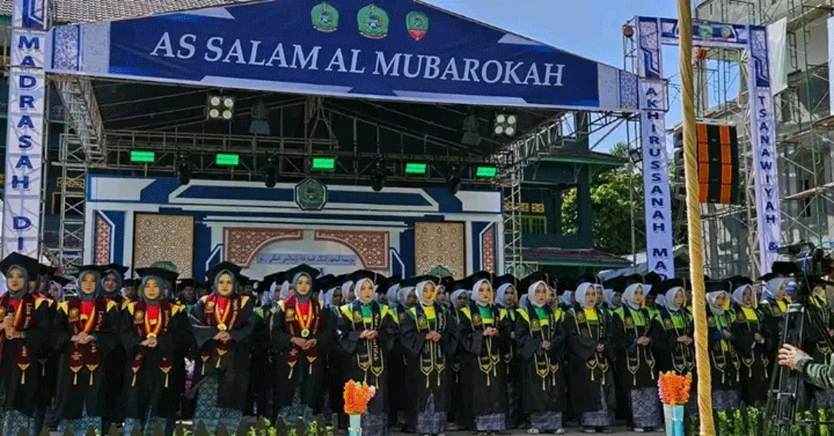 Pondok Pesantren As Salam Diapresiasi Kantor Kementerian Agama Kuantan Singingi 1 Wisuda santri